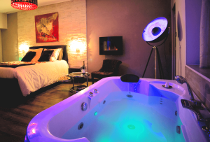 Mise en location courte durée d’une Suite Romantique & Spa.