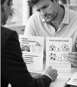 Échange autour d’un projet d’investissement locatif